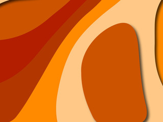 Colorful carving art.Paper cut abstract background with paper cut shapes. Template design layout for business presentations, flyers, posters, invitations