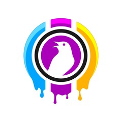 Digital print logo design