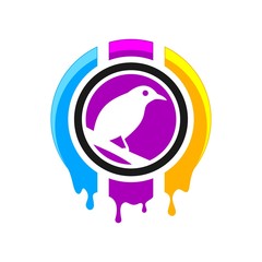 Digital print logo design