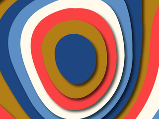 Colorful carving art.Paper cut abstract background with paper cut shapes. Template design layout for business presentations, flyers, posters, invitations