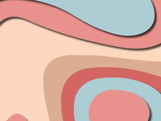 Colorful carving art.Paper cut abstract background with paper cut shapes. Template design layout for business presentations, flyers, posters, invitations