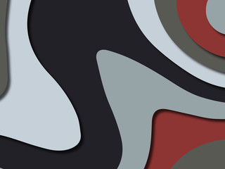 Colorful carving art.Paper cut abstract background with paper cut shapes. Template design layout for business presentations, flyers, posters, invitations