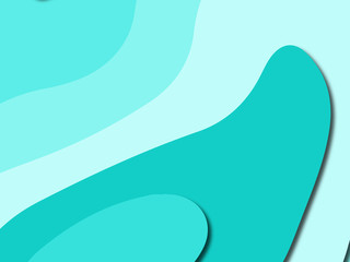 Colorful carving art.Paper cut abstract background with paper cut shapes. Template design layout for business presentations, flyers, posters, invitations