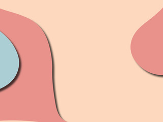 Colorful carving art.Paper cut abstract background with paper cut shapes. Template design layout for business presentations, flyers, posters, invitations