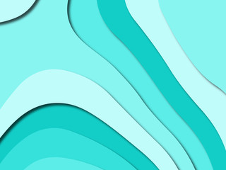 Colorful carving art.Paper cut abstract background with paper cut shapes. Template design layout for business presentations, flyers, posters, invitations