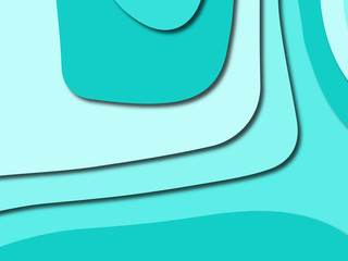 Colorful carving art.Paper cut abstract background with paper cut shapes. Template design layout for business presentations, flyers, posters, invitations