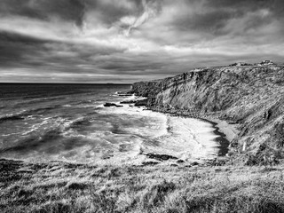 Beautiful Cliffs and Coastline of Crackington Haven Cornwall