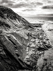 Beautiful Cliffs and Coastline of Crackington Haven Cornwall