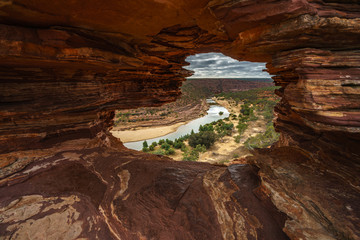 natures window in kalbarri national park, western australia 5