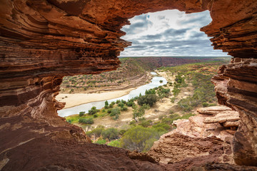 natures window in kalbarri national park, western australia 10