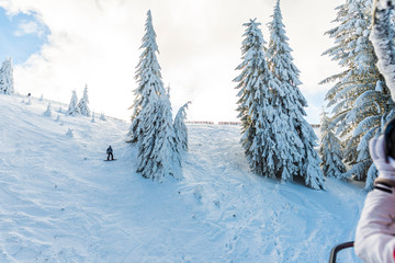 Obraz premium Winter landscape