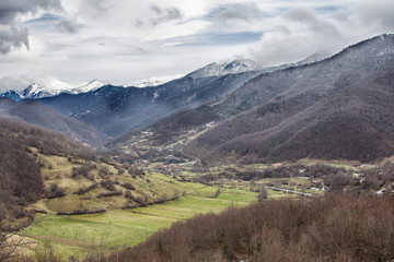 Fototapeta na wymiar Valle de Liébana, Cantabria