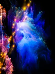 Deurstickers Colorful Music © agsandrew