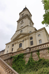 Fototapeta na wymiar Die Salvatorkirche in Gera, Thüringen, Deutschland