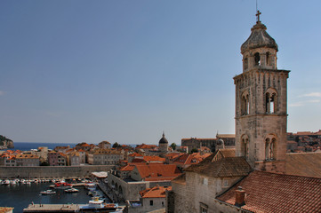 Fototapeta na wymiar Church in Dubrovnik