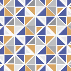 flat vector triangular color background. pattern clean for fabric, wallpaper, printing. pattern is on swatches panel