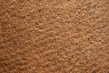 texture and background of large coconut fiber