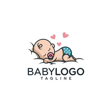 143 1 Best Baby Logo Images Stock Photos Vectors Adobe Stock