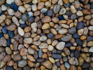 stone background,pebbles on the beach