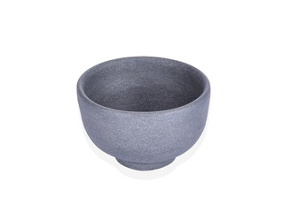 Sauce cup on a white background