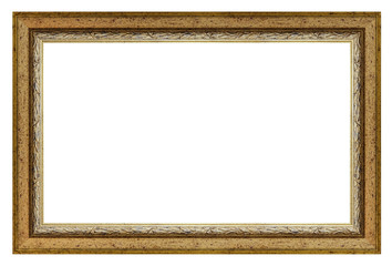 Vintage golden frame