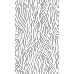 Abstract seamless nature pattern. Tree-like structure. Striped lines with smooth edges