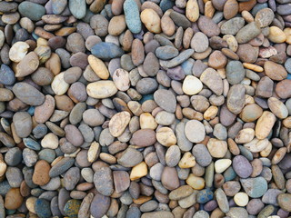 stone background,pebbles on the beach