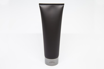 black tube with gray cap