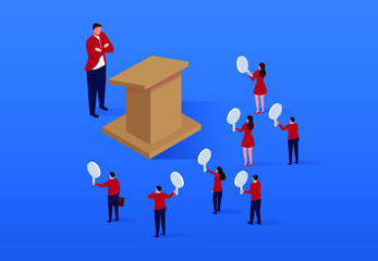 On-site public auction