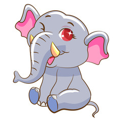 Elephant vector clipart