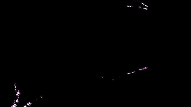 Abstract fractal forms morph and oscillate (Loop)