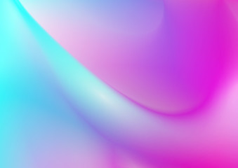 Colorful curved abstract gradient background