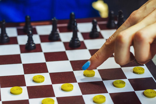 Chess And Checkers Game