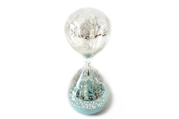 Hourglass isolated on white