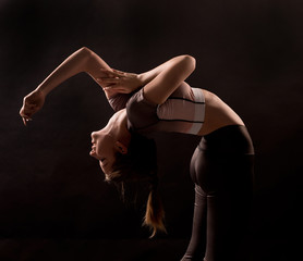 sportliches mädchen