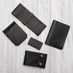 Men's leather accessories