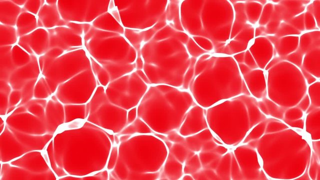 Fast Red White Fractal Caustics Flow Abstract Motion Background 3