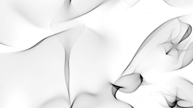 White Shifting Soft Caustics Folds Abstract Motion Background 3