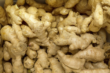 ginger pieces in a box