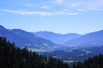 Wilder Kaiser Region in tirol in österreich