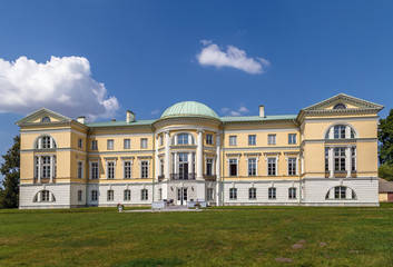 Fototapeta na wymiar Mezotne Palace, Latvia