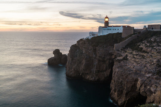 Saint Vincent Cape Lighthouse, Algarve, Portugal