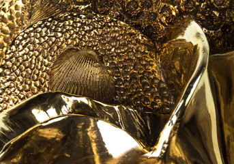 gold marine background pattern