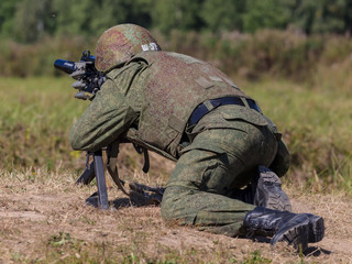 Grenade launcher AGS-17