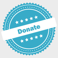 Simple donate logo