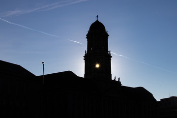 Altes Stadthaus silhouette