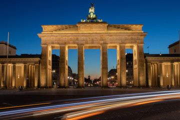 Brandenburg Gate early morning