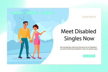 Landing Page For Virtual Relationships