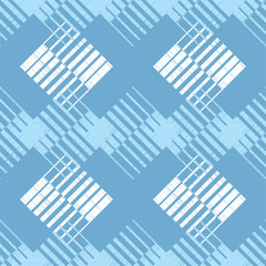 Trendy seamless pattern designs. The shapes of the strips. Vector geometric background. Can be used for wallpaper, textile, invitation card, wrapping, web page background.