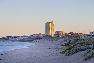 Beach apartment block